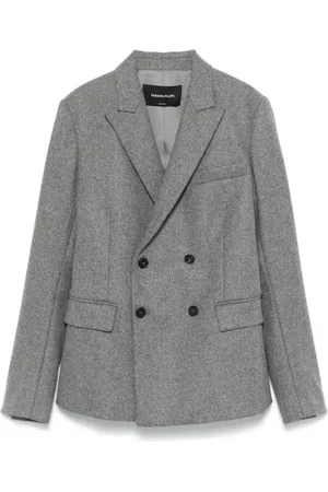 Fabiana Filippi Blazer en flanelle à boutonnière croisée