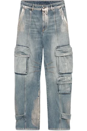 Palm Angels Jean à poches cargo