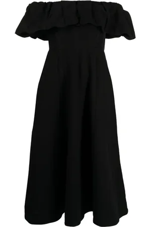 SEA Robe en coton Leona à coupe mi-longue