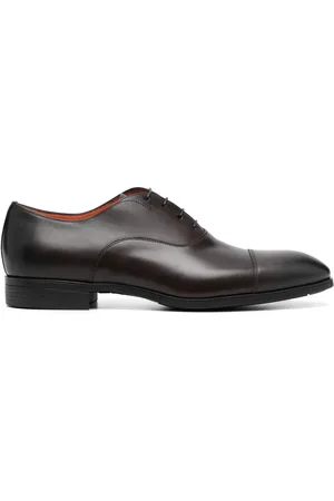santoni Chaussures en cuir à bout en amande