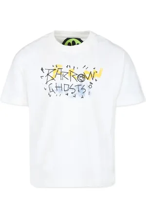 BARROW T-shirt en coton à imprimé graphique