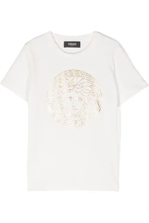 VERSACE T-shirt en coton à logo Medusa Head
