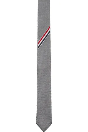 Thom Browne Cravate en soie à design réversible