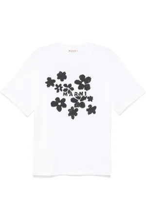 Marni T-shirt à fleurs