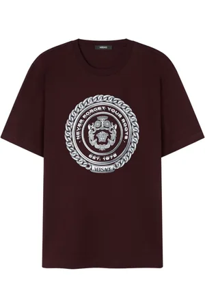 VERSACE T-shirt Chain Crest