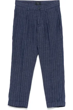 FAY Pantalon à fines rayures