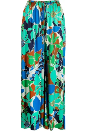 Cult Gaia Pantalon Alaia à fleurs