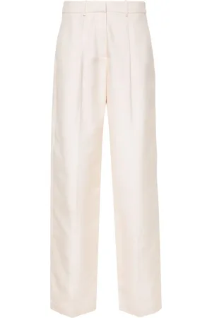 MAGDA BUTRYM Pantalon en soie à coupe ample