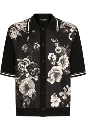 Dolce & Gabbana Chemise fleurie à manches courtes