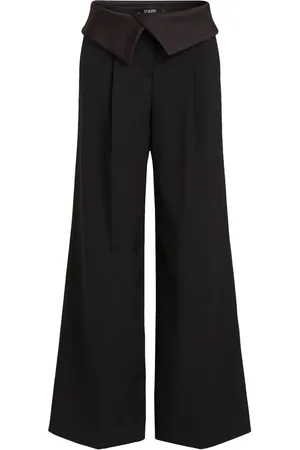Karl Lagerfeld Pantalon de tailleur KL Studio à coupe ample