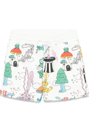Stella McCartney Short à imprimé graphique