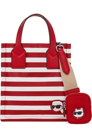 Karl Lagerfeld Petit sac à main Ikon à rayures