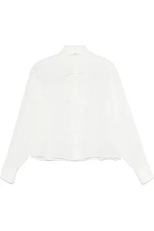 ERMANNO SCERVINO Chemise à empiècement en dentelle
