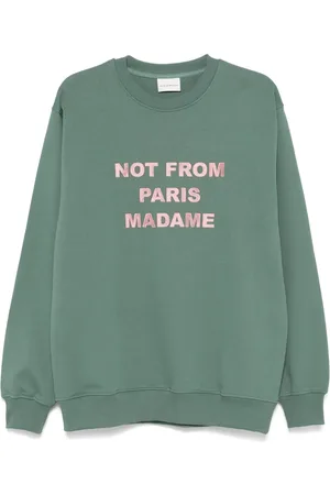Drôle de Monsieur Sweat à slogan imprimé