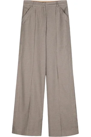 Acler Pantalon ample à carreaux