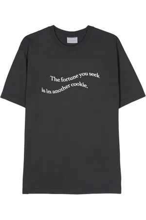 Bluemarble T-shirt en coton à slogan imprimé