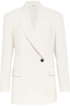 Brunello Cucinelli Blazer à simple boutonnage