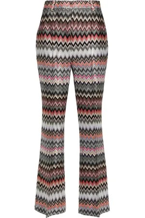 Missoni Pantalon de tailleur à motif zigzag