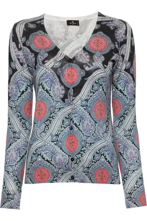 Etro Cardigan à motif cachemire