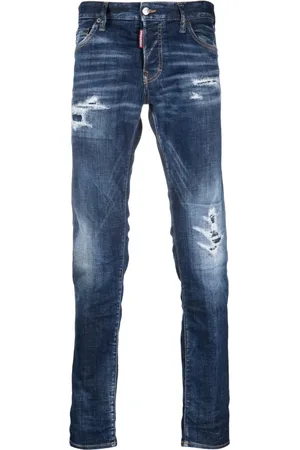 Dsquared2 Jean slim à effet usé