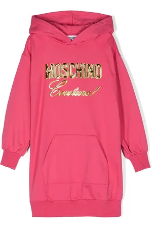 Moschino Robe-sweat à patch logo