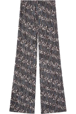 Puccini Pantalon droit à fleurs