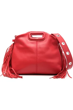 Maje Mini sac porté épaule Miss M en cuir