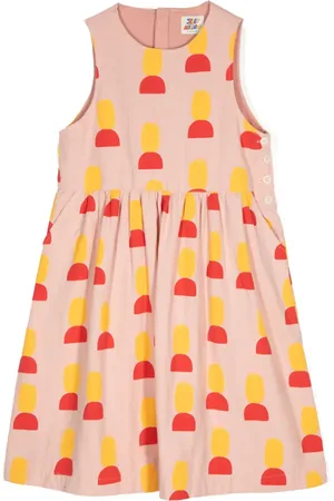 Jelly Mallow Robe sans manches à pois