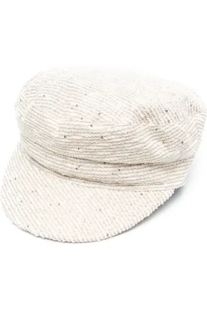 Fabiana Filippi Casquette gavroche à sequins