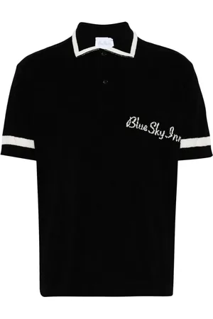 BLUE SKY INN Polo à logo en jacquard
