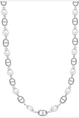 Nialaya Collier en chaîne à perles d