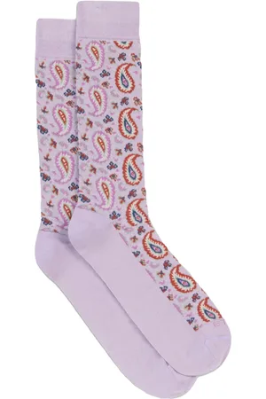 Etro Chaussettes à motif cachemire