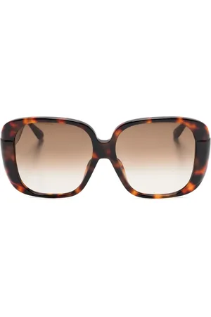 Linda Farrow Lunettes de soleil oversize Mima
