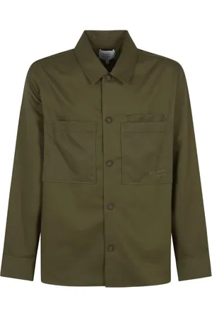 Maison Kitsuné Chemise à logo brodé