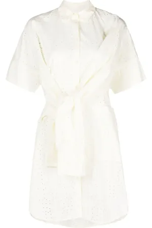 HENRIK VIBSKOV Robe-chemise Fold à broderie anglaise