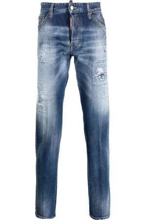 Dsquared2 Jean slim à effet usé