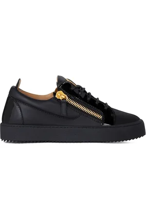 Giuseppe Zanotti Baskets à empiècements contrastants