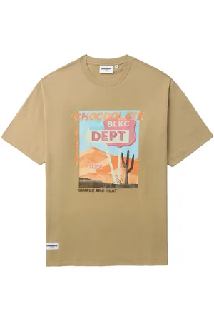 Chocoolate T-shirt en coton à imprimé graphique