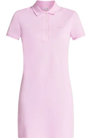 Lacoste Robe-polo à patch logo