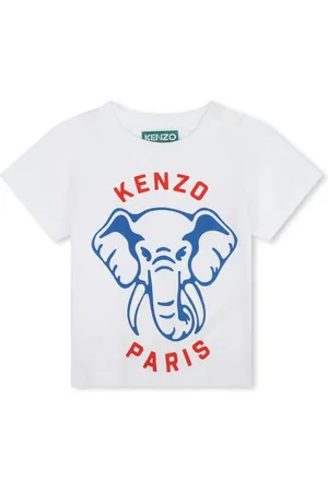 Kenzo T-shirt en coton biologique à logo imprimé