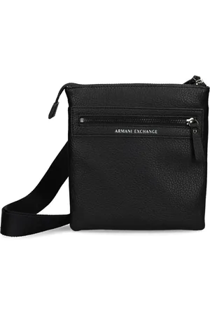 Armani Exchange Sacoche en cuir artificiel