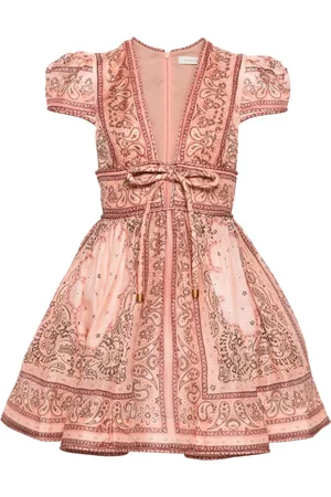 ZIMMERMANN Robe courte évasée à imprimé bandana