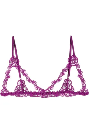 FLEUR DU MAL Brassière Fleur en guipure