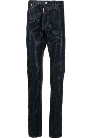 Dsquared2 Jean slim à ornements en cristal