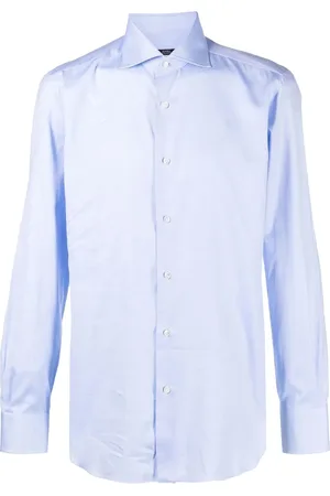 BARBA Chemise unie à boutonnière