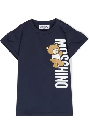 Moschino T-shirt en coton à imprimé ourson