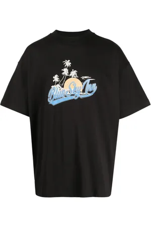 BLUE SKY INN T-shirt en coton à logo imprimé