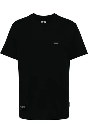 Izzue T-shirt en coton à patch logo