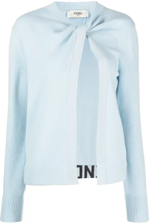Fendi Cardigan ouvert à détail torsadé