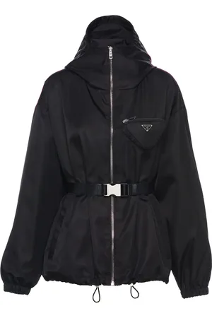 Prada Veste Re-Nylon à capuche